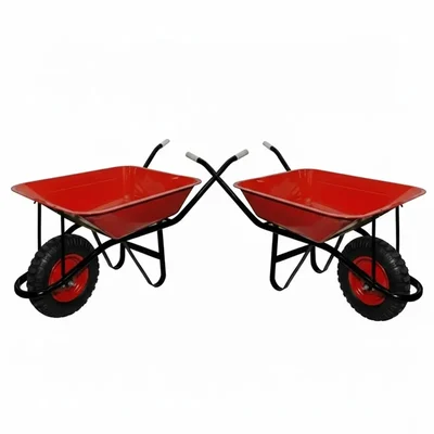 Agrolift 170 Kg Load Capacity Single Wheelbarrow With Pneumatic Tyre (SWB-PH - Heavy Model ) - Set Of 2