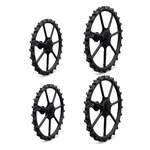 Dollss Soild Narrow Tractor Wheel Set - 1300*100 mm Front & 1800*160 mm Back for Boom Sprayer & Farming
