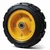 Heavy Duty 300 x 88 MM / 12 x 3.5 Inch High Quality Solid Rubber Wheel Without Ball Bearing(Capacity-300 Kg)