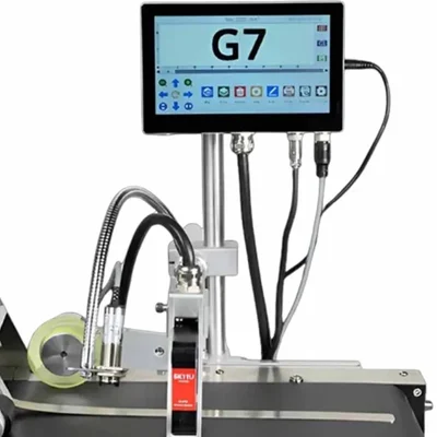 Premium Quality MF-205 (G7) 2 in 1 Convertable TIJ Printer with 25.4mm Solvent Base Cartridge