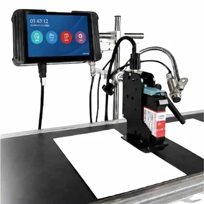 Heavy Duty MF-204 Online TIJ Printer with 25.4mm Solvent Base Cartridge