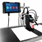 Heavy Duty MF-204 Online TIJ Printer with 25.4mm Solvent Base Cartridge