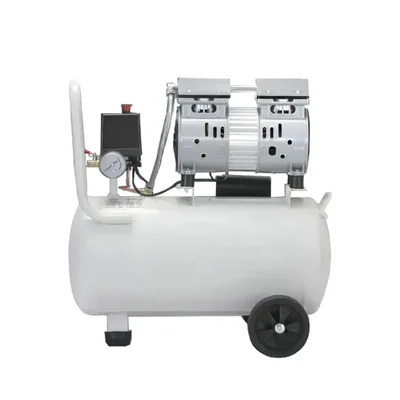 30 Litres Oil Free Sound Less Air Compressor With 0.75 HP Motor, 116 psi Max. Pressure