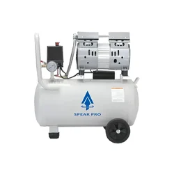 Spear 25 Litres Oil Free Air Compressor, 0.75 HP Copper Coil Motor With 1 Year Warranty