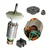 Combo Of 4 Pcs Armature, Field Coil, Gear Set & Switch For 6-100 Angle Grinder 