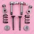 Intake Exhaust Valve, Spring, Retainer, Lifter, Rocker Arm Set for 4 Stroke GX35 Brush Cutters