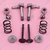 Intake Exhaust Valve, Spring, Retainer, Lifter, Rocker Arm Set for 4 Stroke GX35 Brush Cutters