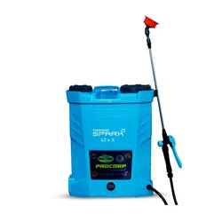 PAD CORP Spark 12 volt X 8 ampere Battery Sprayer with 16 liter Tank Capacity