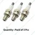 High Quality Spark Plug for 6.5 Hp Water Pump (Pack of 3 Pcs)