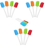 Pack of 15 Silicone Spatula for Baking and Spreading Purpose, No. 2