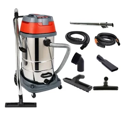 Spear 100 Litres Wet and Dry Vacuum Cleaner With 4500 W Triple Motor and All Required Accessories