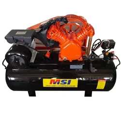 MSI 300 L Air Compressor With 5.4 HP Copper Winding Motor, 600 LPM Air Displacement