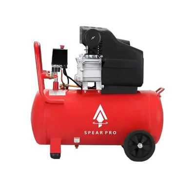 Spear 70 Liters 8 Bar Max. Pressure Oil Type Air Compressor With 3 HP Copper Winding Motor (1 Year Warranty)