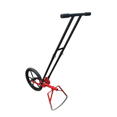 Global Nature Agro Single Wheel Harrow, With 12 Inch Weeder Attachment To Remove Weeds, GNSWH-801-3