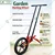 Global Nature Agro Single Wheel Harrow, With 12 Inch Weeder Attachment To Remove Weeds, GNSWH-801-3