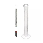WKM 1000 to 2000 Range Specific Gravity Hydrometer with 250ml PP Measuring Cylinder KTN172
