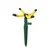 360 Degree Rotation Spike Sprinkler with 4 Arms Head(Pack-1 Piece)