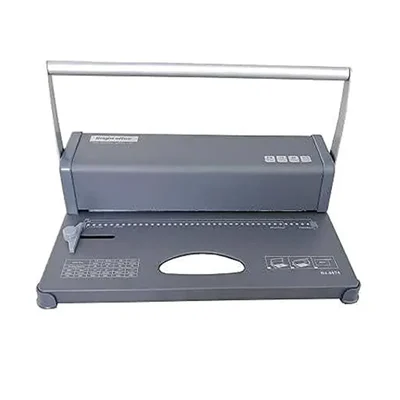 Heavy Duty Spiral Coil Paper Binding Machine, A4 Size Paper, 40 Holes & 15 Sheets Max Punching Capacity