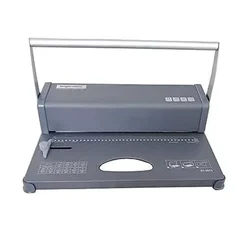 Heavy Duty Spiral Coil Paper Binding Machine, A4 Size Paper, 40 Holes & 15 Sheets Max Punching Capacity