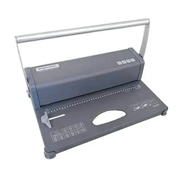 Dotpot Spiral Coil Paper Binding Machine, A4 Size Paper, 40 Holes & 15 Sheets Max Punching Capacity 