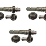 Spline Shaft 3 Pieces Set for Gear Head of Brush Cutter
