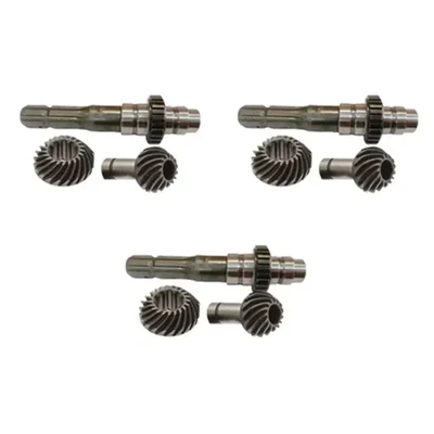 Spline Shaft 3 Pieces Set for Gear Head of Brush Cutter