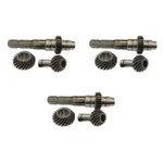 Spline Shaft 3 Pieces Set for Gear Head of Brush Cutter