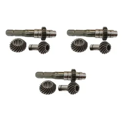 Spline Shaft 3 Pieces Set for Gear Head of Brush Cutter