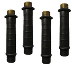4 Pcs Of Battery Sprayer Pump Gun Connector Handle With Brass Thread
