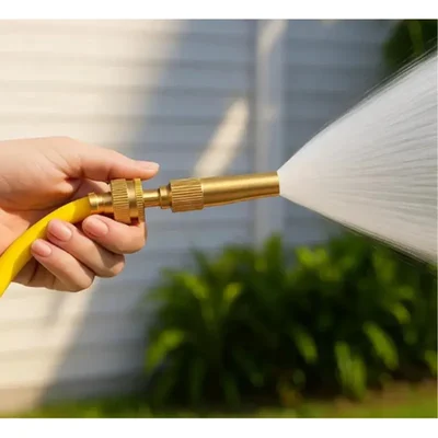 AGT Heavy Duty Brass Water Spray Gun For Car & Garden (Pack of 2)