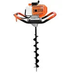 Sprayman 52 CC Petrol Earth Auger with 4 Inch Bit | 2 Stroke Post Hole Digger SEA-5500