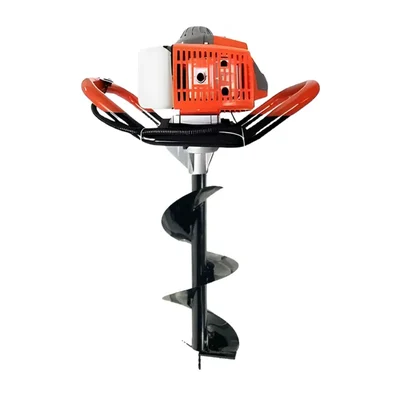 Sprayman 68 CC Petrol Earth Auger with 12 Inch Bit | 2 Stroke Soil Drilling Machine SEA-7000