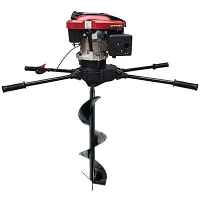 Sprayman 173 CC 4 Stroke Two Man Earth Auger with 12 Inch Bit | Heavy Duty Post Hole Digger SEA-2002