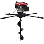 Sprayman 173 CC 4 Stroke Two Man Earth Auger with 14 Inch Bit | Heavy Duty Post Hole Digger SEA-2002
