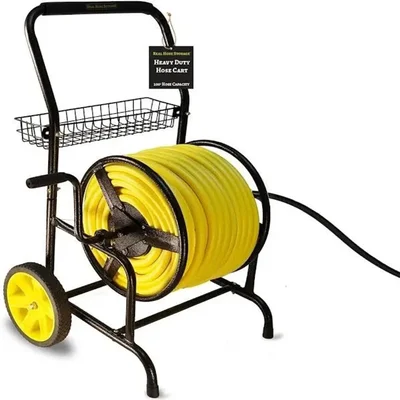 Nandee Agrotech 92 x 76  55 cm HTP Spray Hose Pipe Winder for Upto 350 meter Hose Pipe
