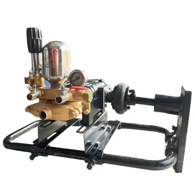 SPRAYMAN Spray Pump Attachment with SP-260SS HTP Pump for Back Rotary Power Weeder