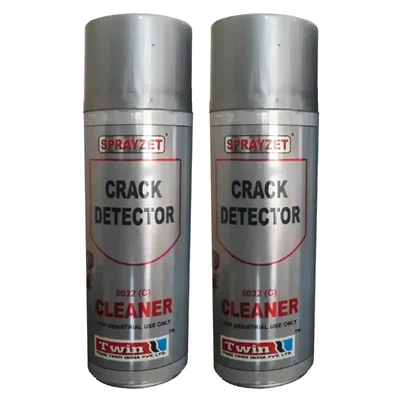 2 Pack of Sprayzet (400ml x 2pcs) Crack Detector (Cleaner)