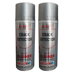 2 Pack of Sprayzet (400ml x 2pcs) Crack Detector (Cleaner)