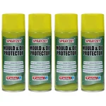 4 Pack of Sprayzet (500ml x 4pcs) Mould & Die Protector for All Type of Metal Moulds & Dies, Tools