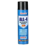 Sprayzet 700ml All-4 Multipurpose Product CO2, Clean Dirt, Grime, Crayon Marks & Protect Against Rust