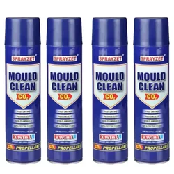 4 Pack of Sprayzet(700ml x 4pcs) Mould Clean CO2 to Rinse Away the Contaminants from Various Kinds of Metal Molds & Dies