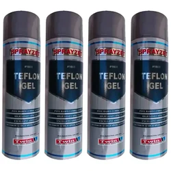 4 Pack of Sprayzet (700ml x 4pcs) Multi Purpose Teflon Gel
