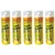 5 Pack of Sprayzet (700ml x 5pcs) Tuff Clean Paint & Varnish Removers to Remove Dirt, Grease, Varnish from Metal Surface