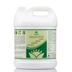 Utkarsh Spread-Well (Normal Spreader, Sticker, Activator for Plants, Non-Ionic Silicon Based Organic Spreader) | 5 liter(Pack-1 x 5 liter)