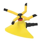 Premium Quality 4 Arm Garden Water Sprinkler With 360 Degree Rotation Used for Irrigation Purpose (Pack Of 10) 