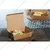 Disposable 50 Pieces Brown Kraft Paper Containers for Restaurant Food Takeaway, Storage, Party, Hotel, Takeout Parcels