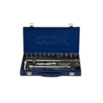 De Neers 1/2 inch Square Drive Bi-hexagonal socket set (DN-18M)
