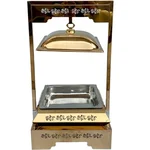 Stainless Steel 18 Inch Square Golden Chafing Dish