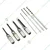 Premium Quality 4 Pcs 6mm-12.7mm Woodworking Square Hole Drill Bit Set for Wood Mortising Machine