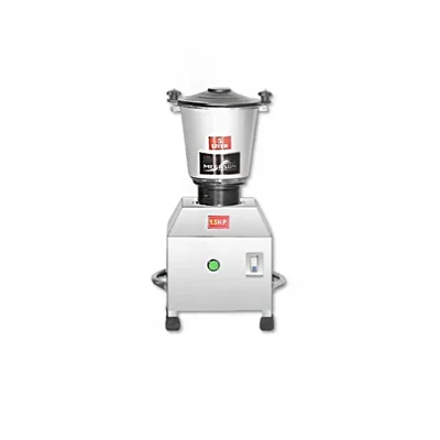 Megasun 1.5 HP Mixer Grinder Square Model 5 Ltr for Bulk Food Preparing and Commercial Kitchen Use